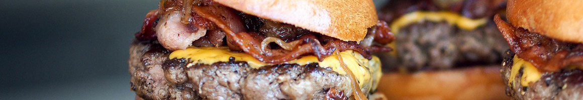 Eating Burger at Big J Burgers - Richmond restaurant in Richmond, UT.